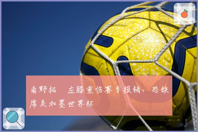 南野拓実左膝重伤赛季报销，恐缺席美加墨世界杯